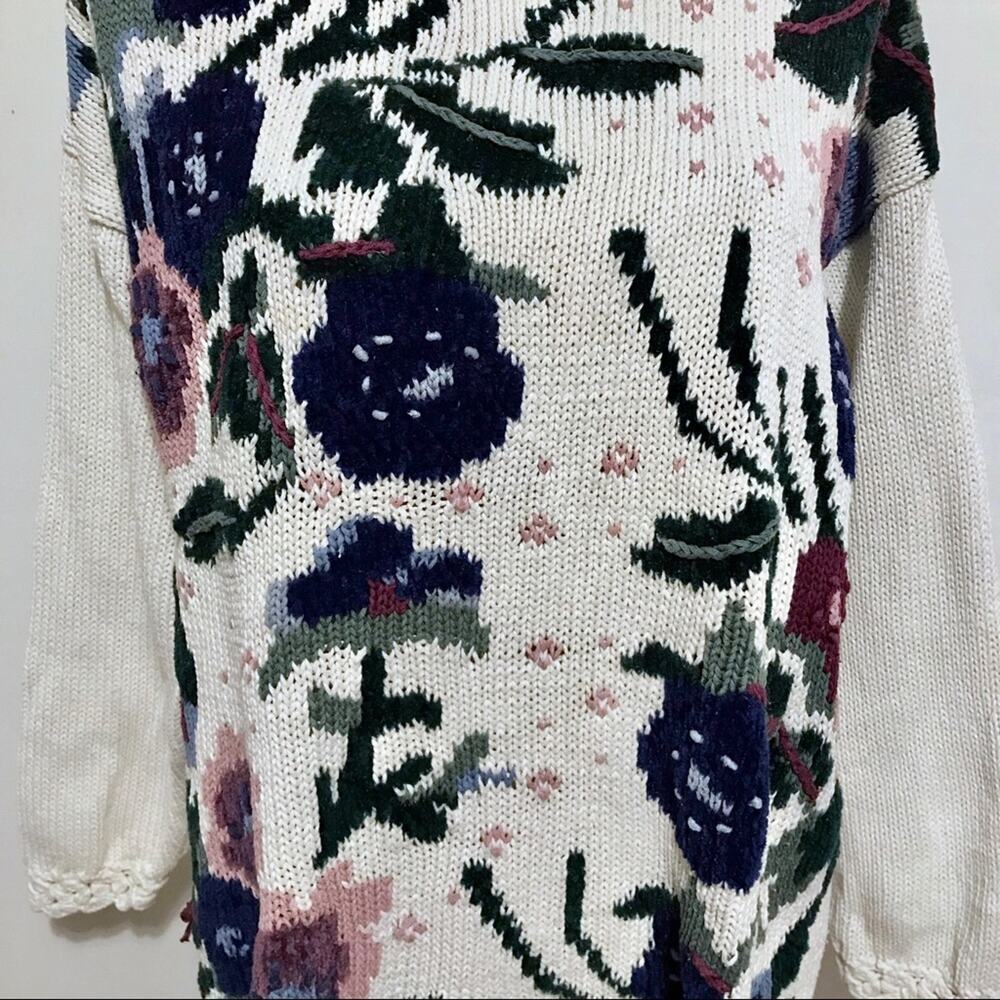 Nuggets Vintage Knit Sweater Women L - Picture 3 of 10